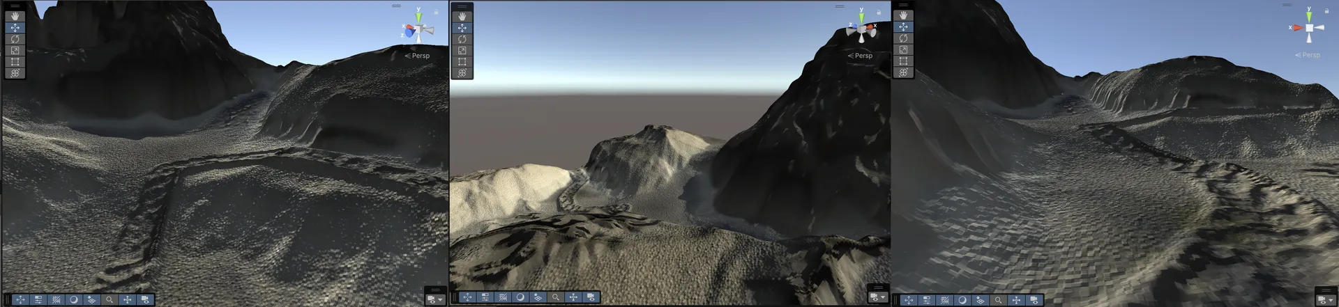 Unity Main Terrain Captures