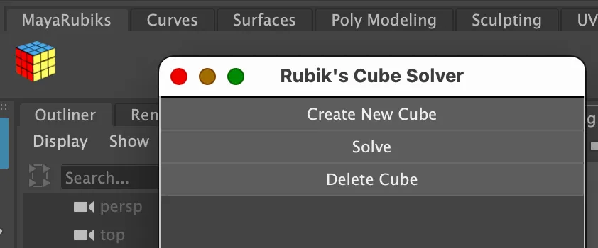 Maya Rubiks Ui