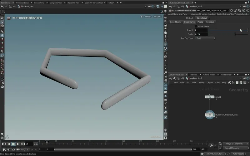 Open Curve