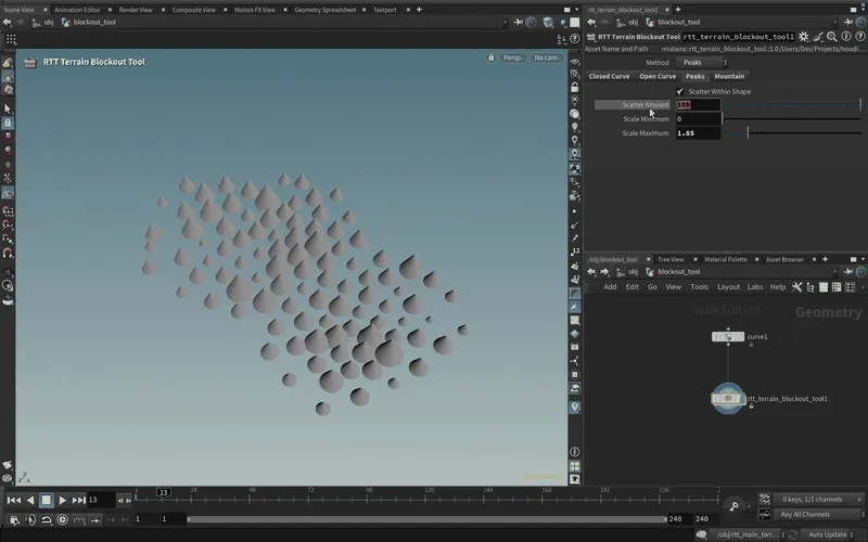 Peaks Blockout