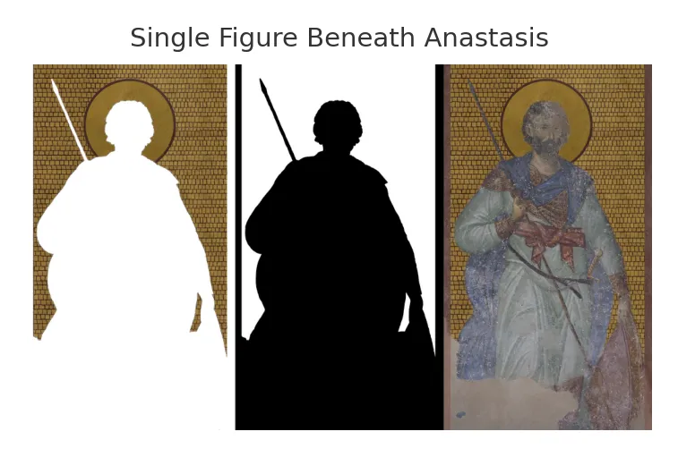 Single Figure Beneath Anastasis