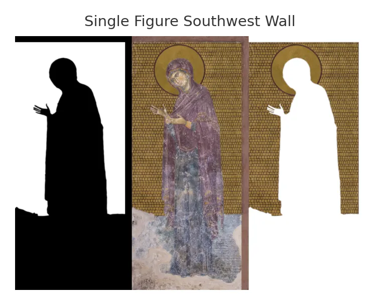 Single Figure Southwest Wall