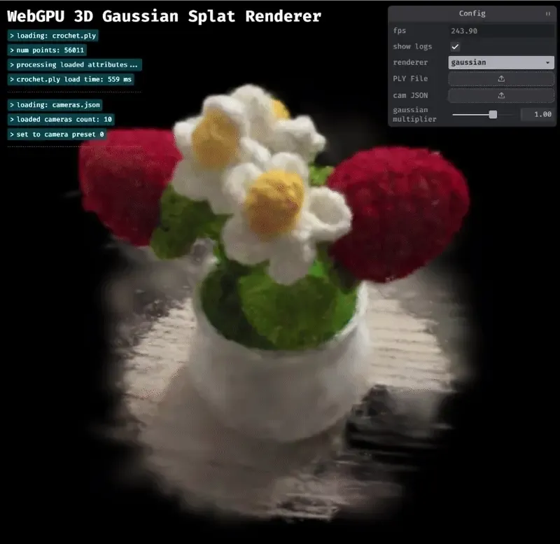 Project WebGPU Gaussian Splat Renderer Thumbnail