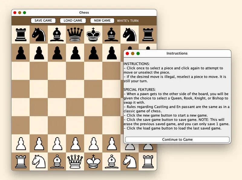 Project Chess in Java Thumbnail