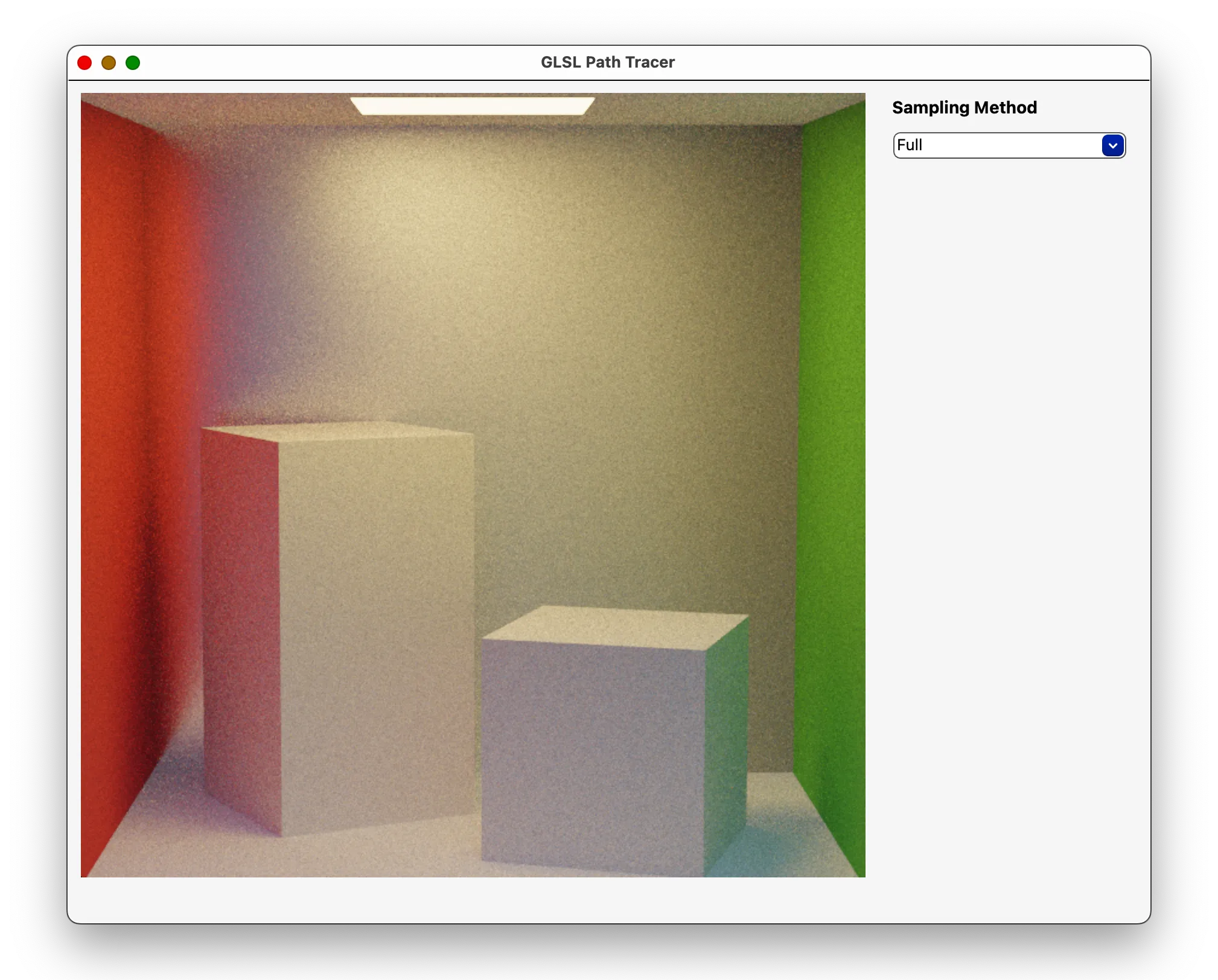 Project GLSL Pathtracer Thumbnail